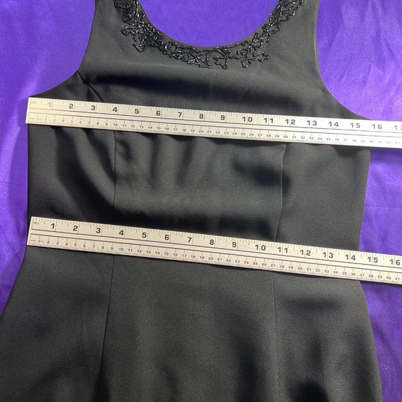 πCarole Little Elegant Semi Formal Beaded Mother of the Bride- Cocktail Dress - Picture 11 of 16